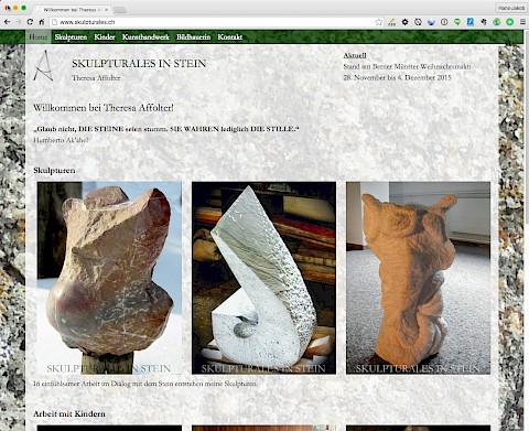 Skulpturales in Stein