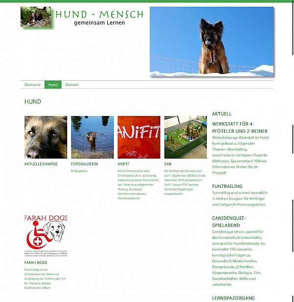 HUND MENSCH - gemeinsdam Lernen