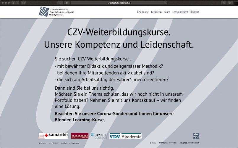 Fachschule Mobilität Startseite
