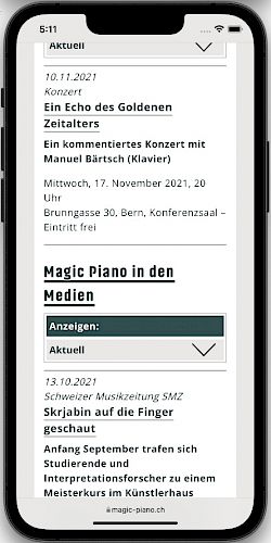 magic-piano.ch - Hintergrund